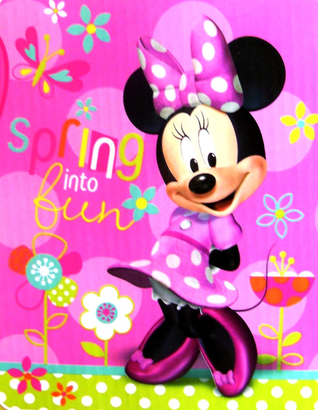 Mickey And Minnie Mouse Wallpaper Wpt7807106 - Minnie Mouse 2 Birthday - HD Wallpaper 
