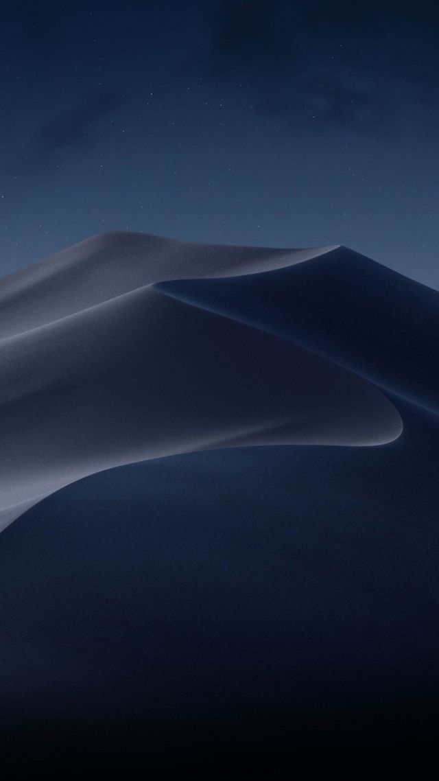 Macos Mojave, Night, Dunes, Wwdc 2018, 4k - Mac Os Mojave Desert - HD Wallpaper 