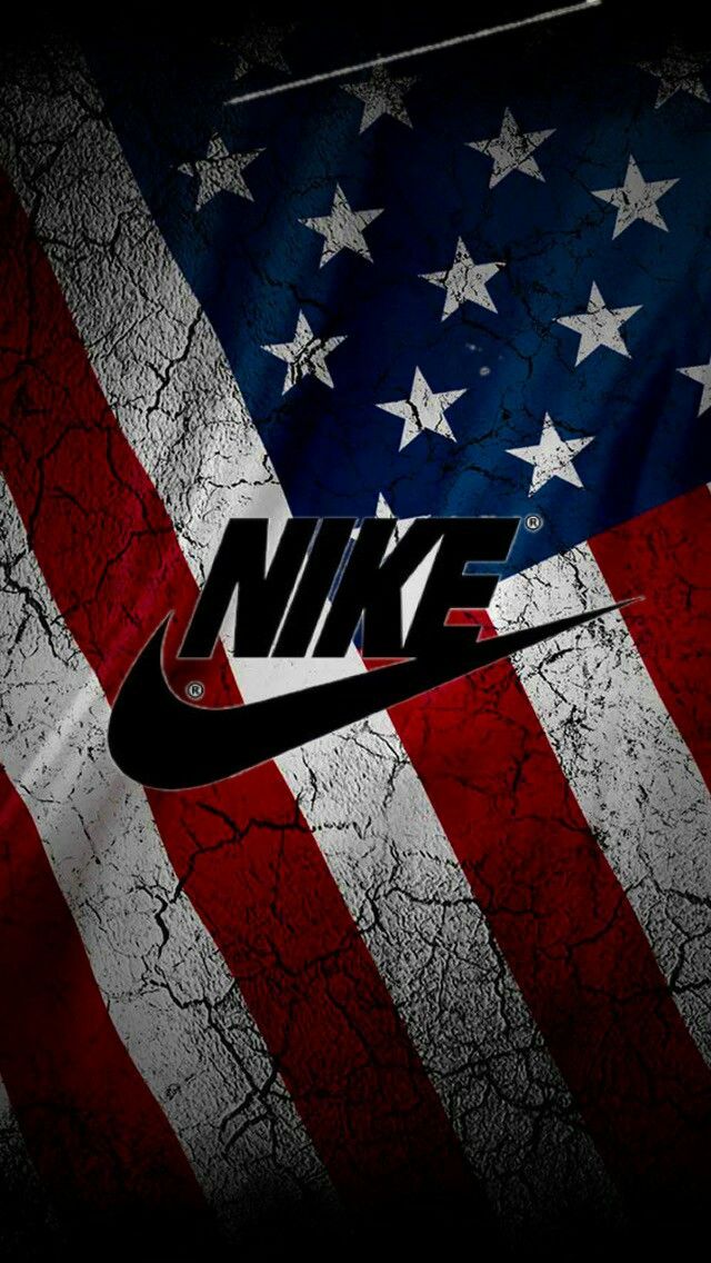 Nike Iphone Wallpapers, High Quality Creative - Nike American Flag Background - HD Wallpaper 
