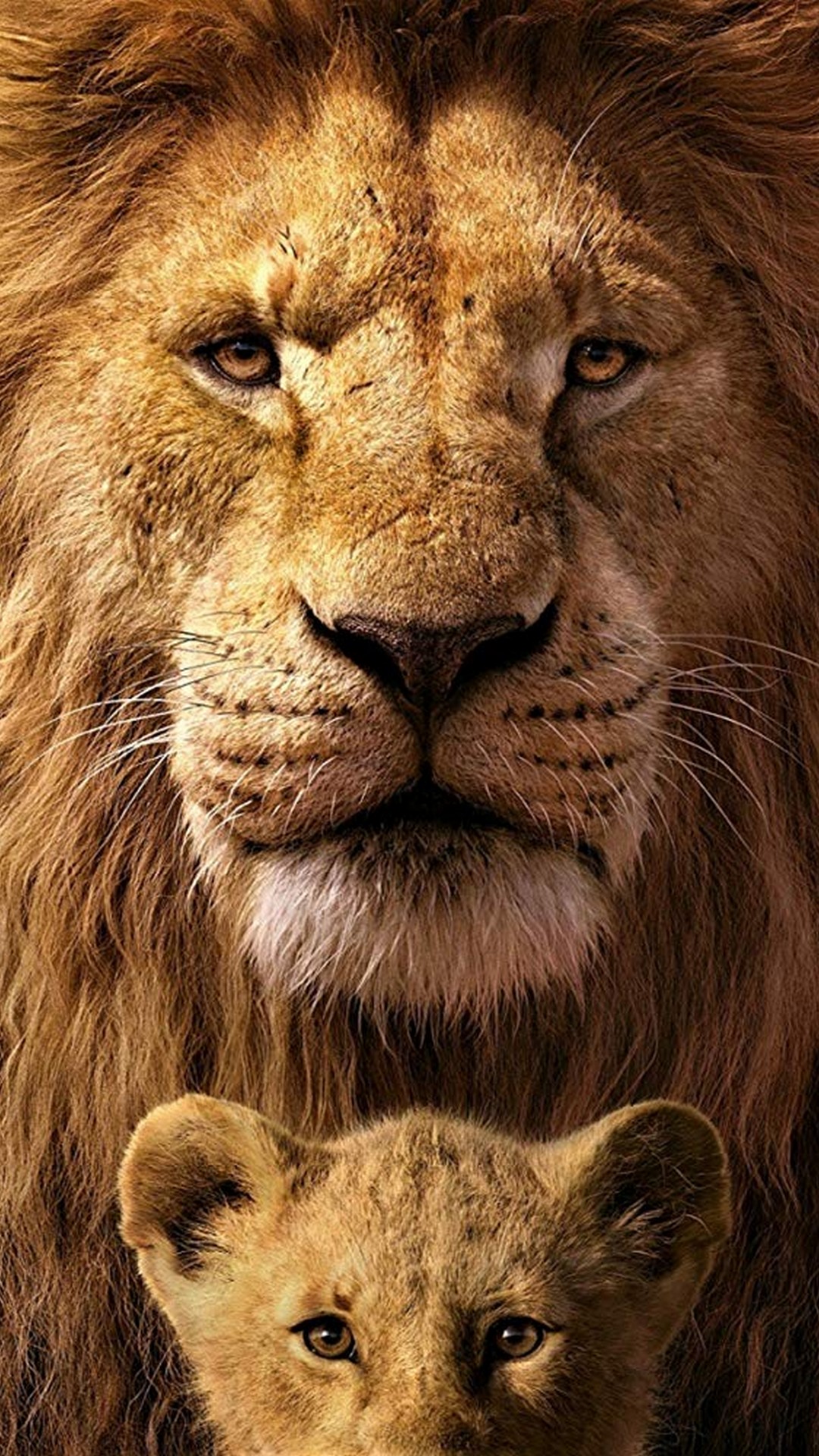 The Lion King Iphone 6 Wallpaper With High-resolution - Lion King 2019 Simba And Mufasa - HD Wallpaper 