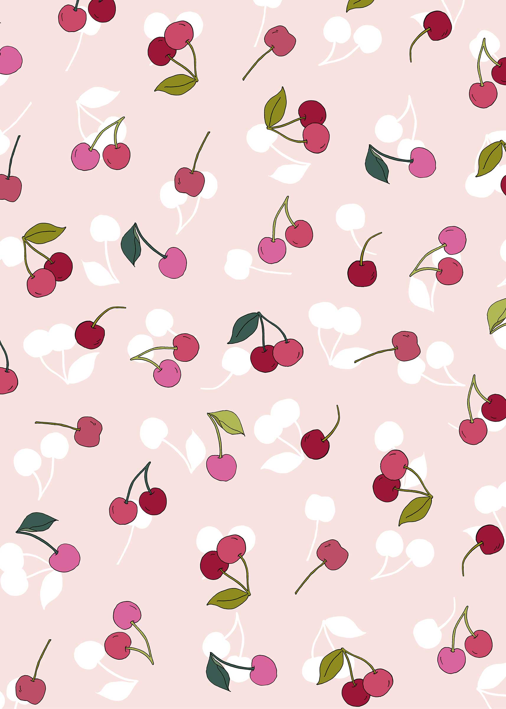 Cherry Desktop Wallpaper - Ipad Wallpaper Cherry - HD Wallpaper 