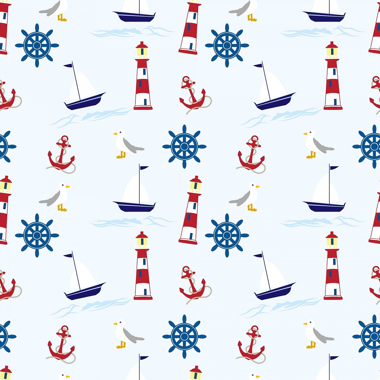 Nautical Wallpaper Background Free Photo - Free Nautical Background - HD Wallpaper 