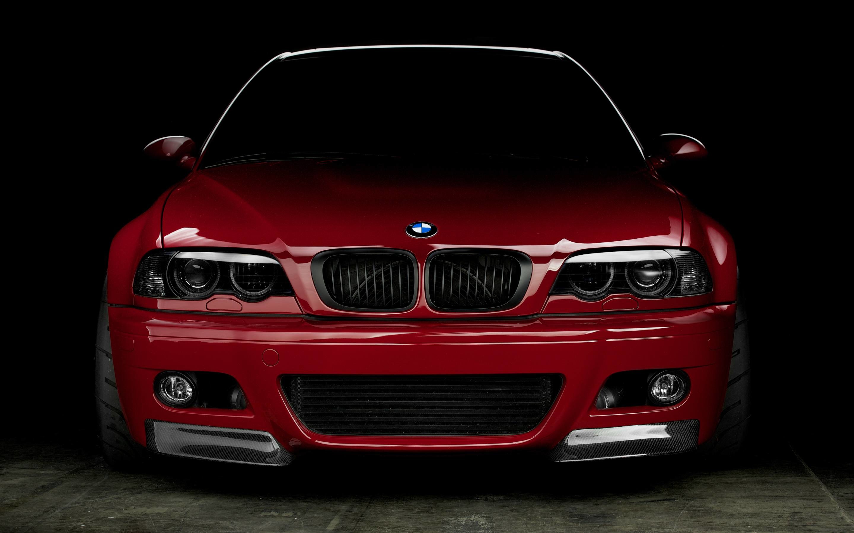 Bmw M3 E46 Red - HD Wallpaper 