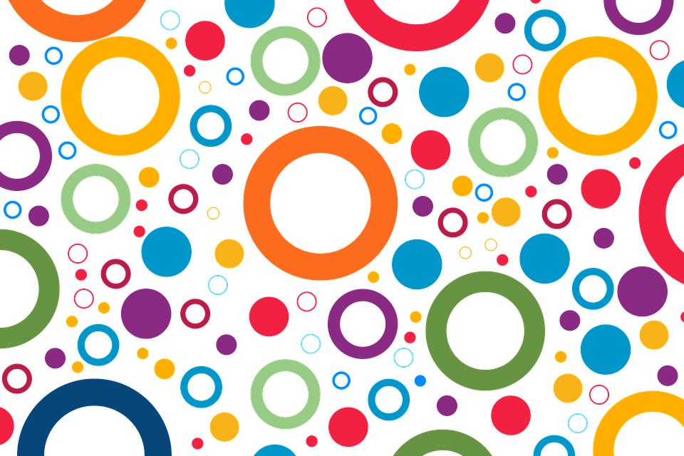 Wallpaper, Pattern, Colorful, Color, Rings, Circle - Circle Pattern - HD Wallpaper 
