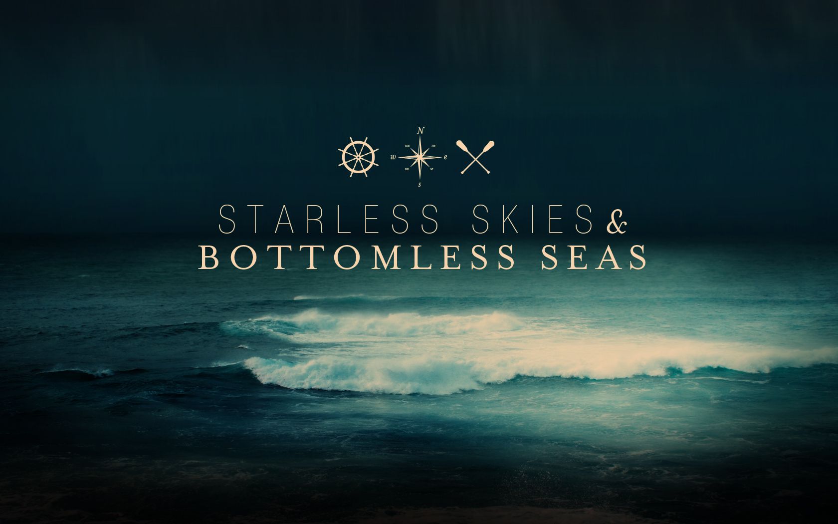 Nautical Computer Wallpaper - Starless Skies And Bottomless Seas Meaning - HD Wallpaper 