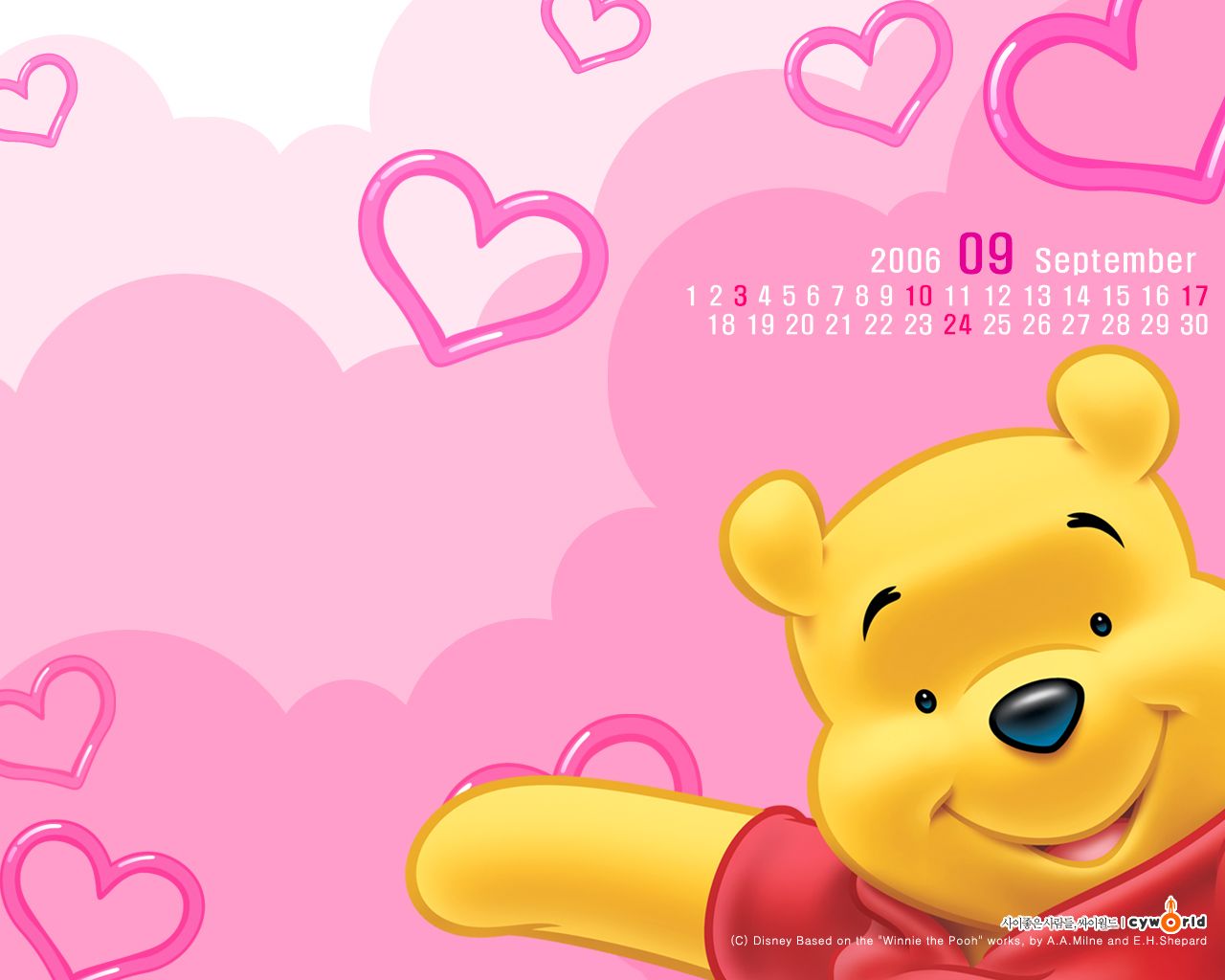 Winnie The Pooh Wallpapers - Winnie The Pooh Pink Background - HD Wallpaper 