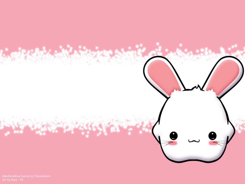 Cute Anime Cartoons - Bunny Wallpaper Cartoon Cute - HD Wallpaper 