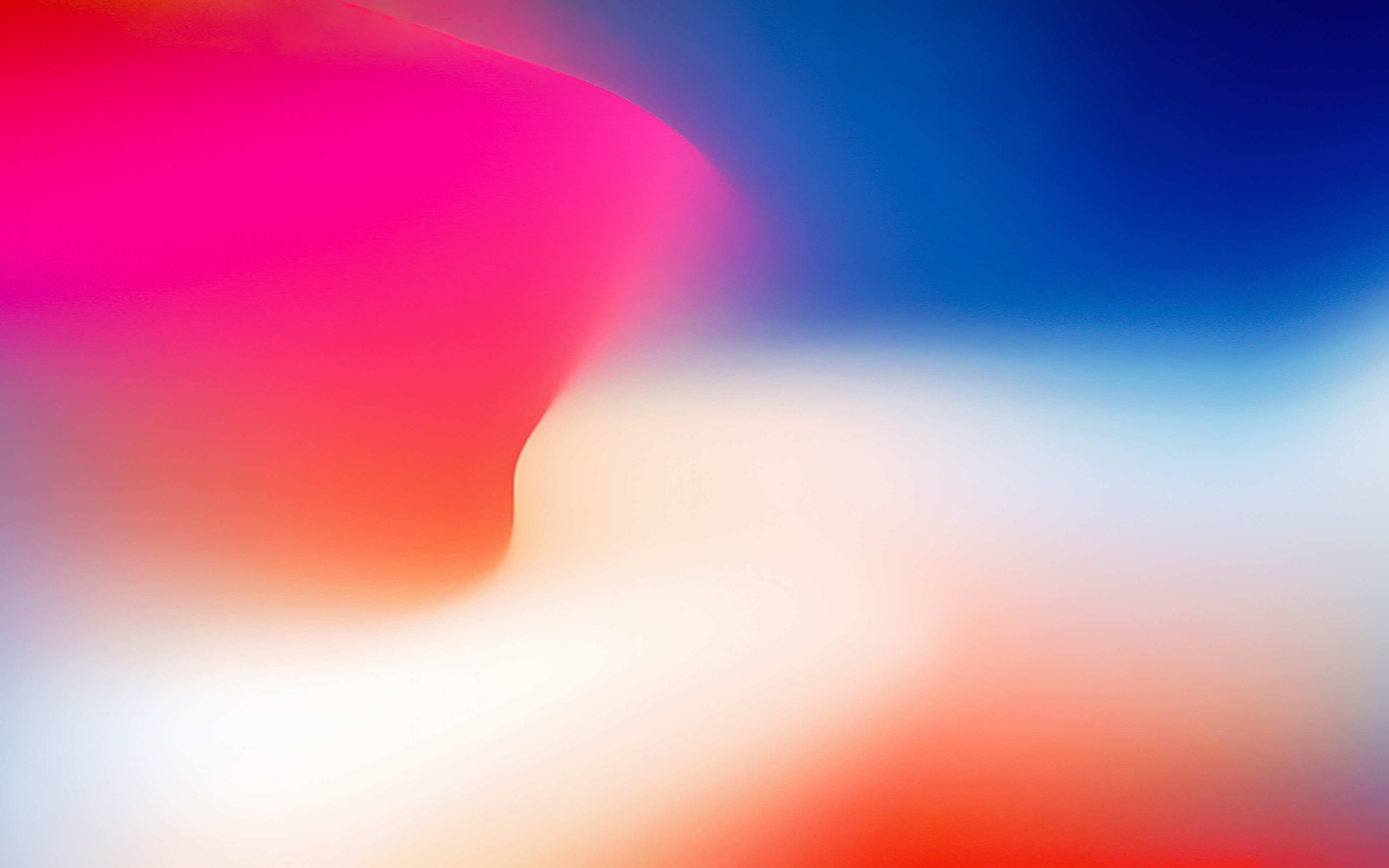 Iphone X, Stock, Colorful Gradient, Abstract, Wallpaper - Ios 11 Wallpaper 4k Iphone - HD Wallpaper 