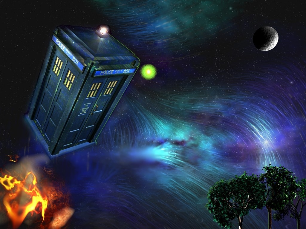 Doctor Who Time Travel Machine - HD Wallpaper 