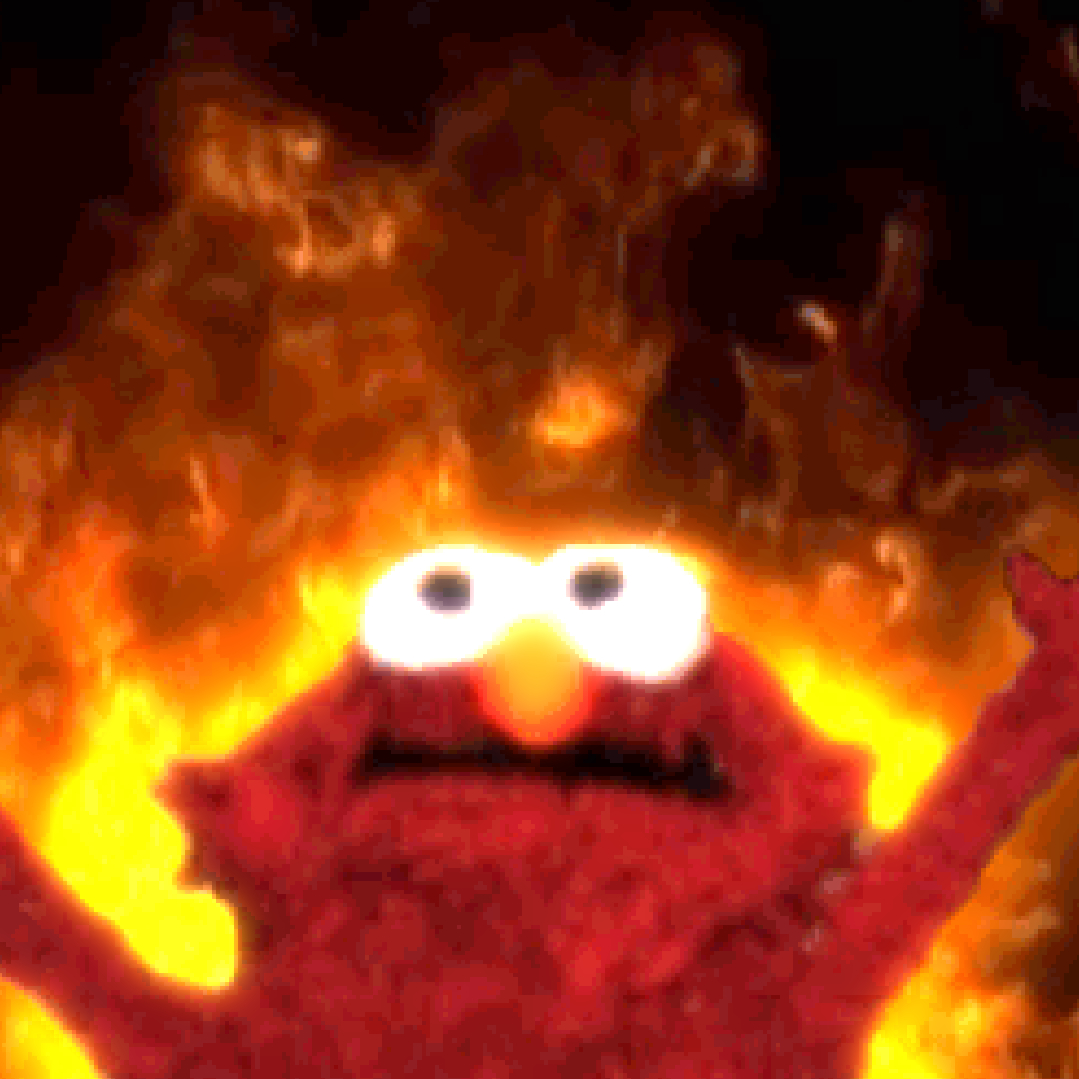 Elmo On Fire Phone - HD Wallpaper 