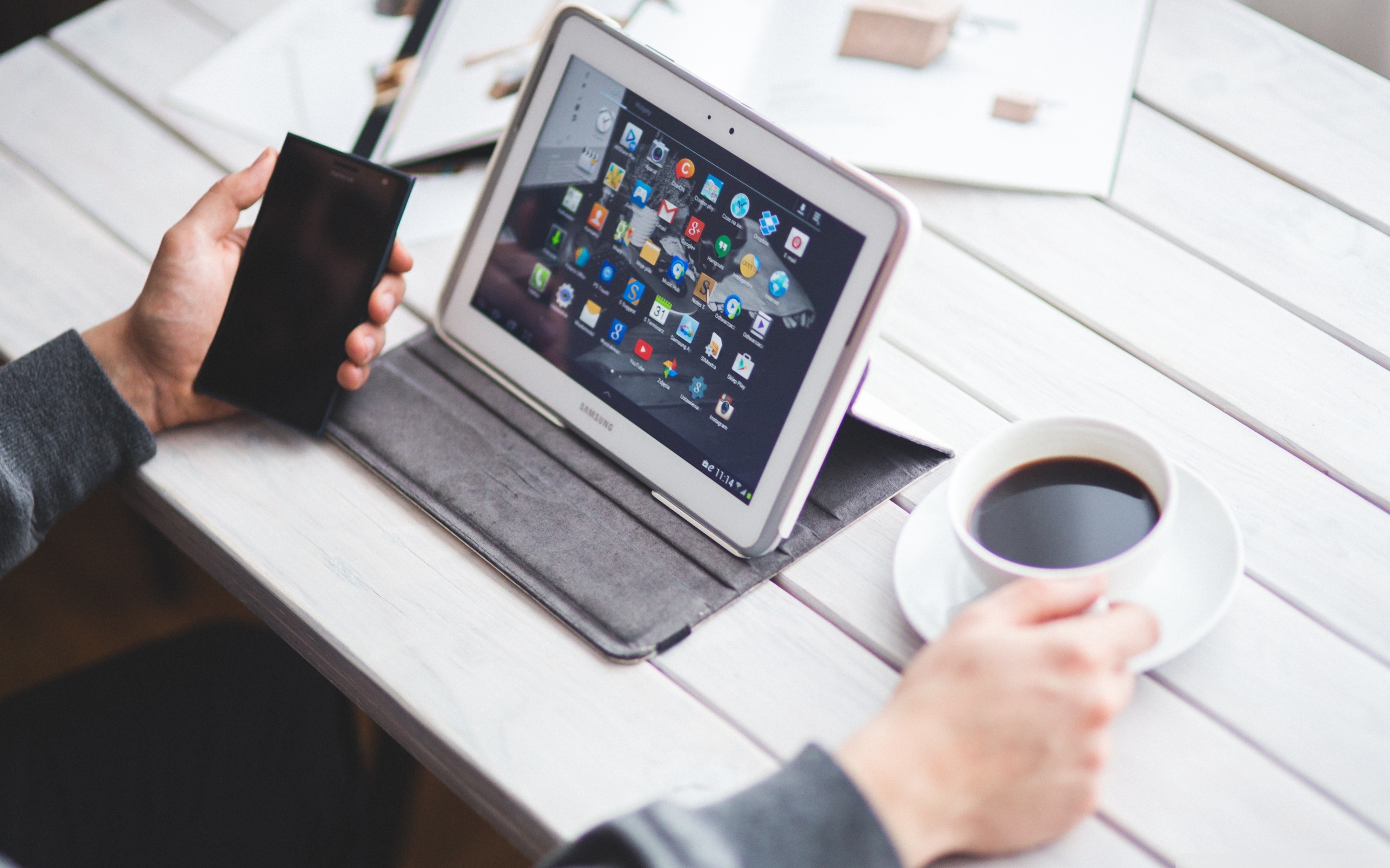 Technology Lifestyle - HD Wallpaper 