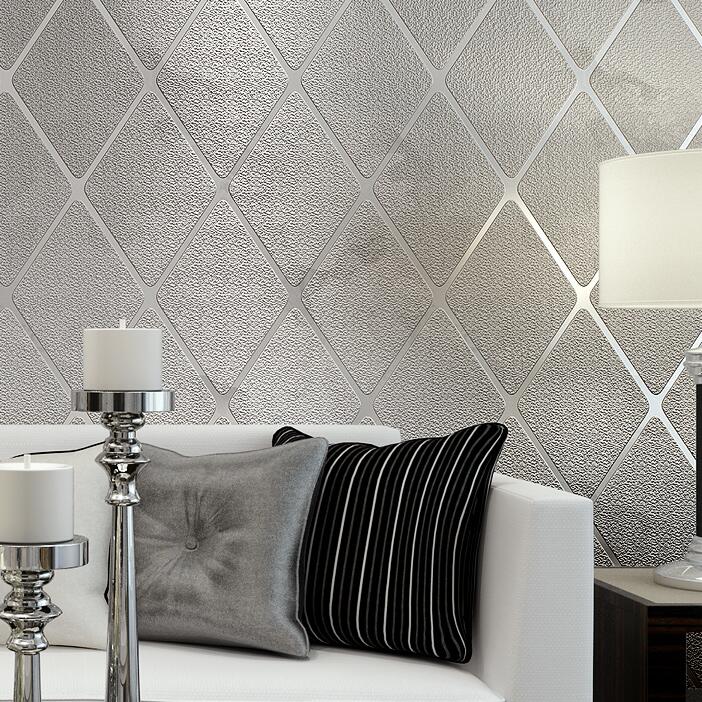 Bedroom Wallpaper Blue Modern - HD Wallpaper 