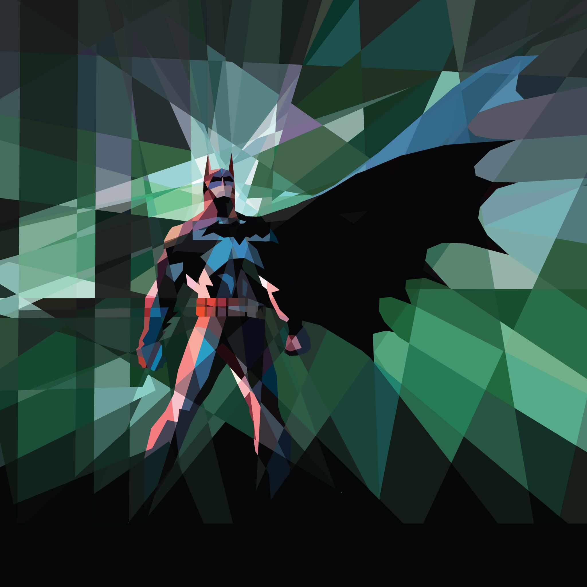 Batman Wallpaper Art - HD Wallpaper 