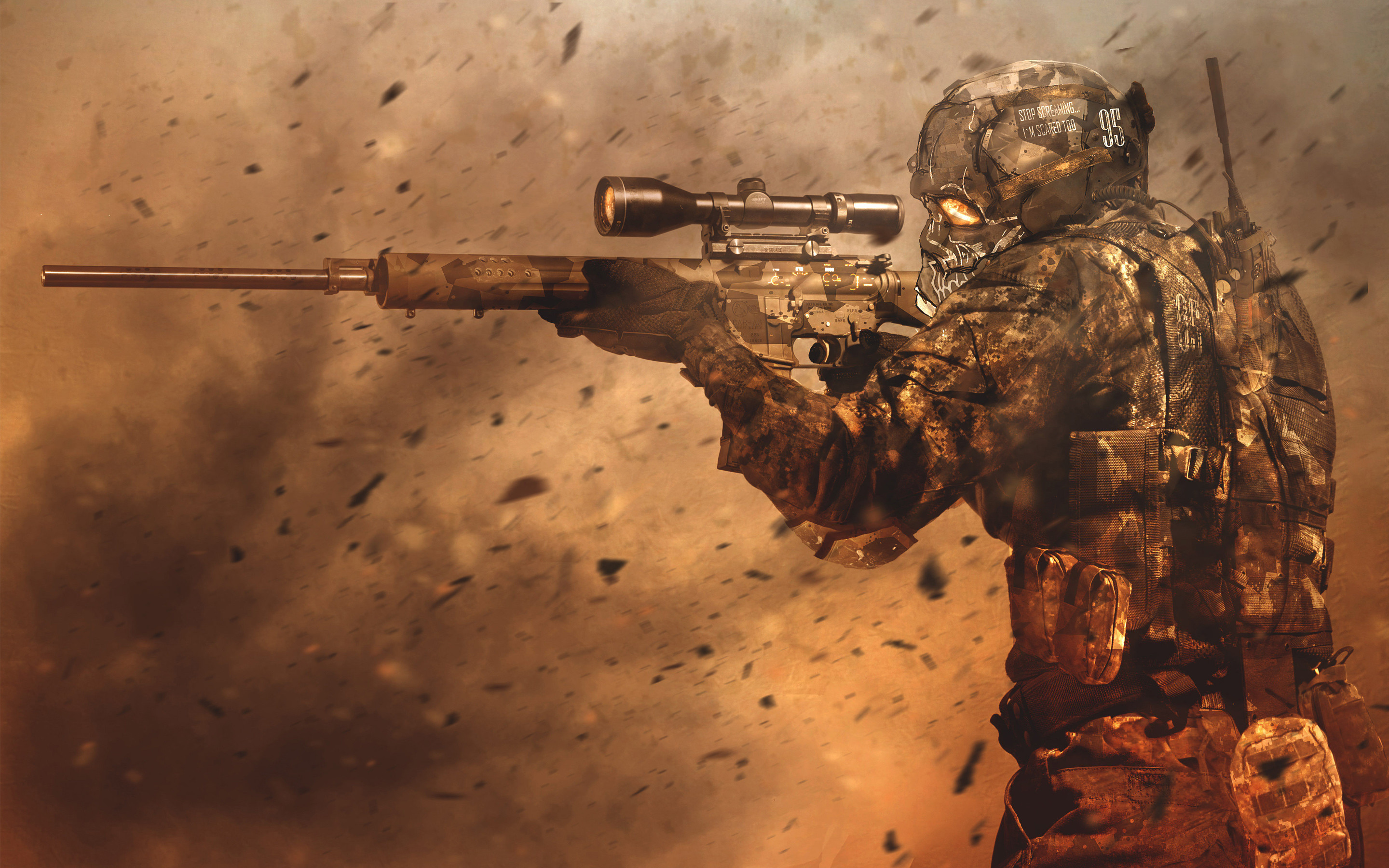 Sniper Wallpaper Hd - HD Wallpaper 