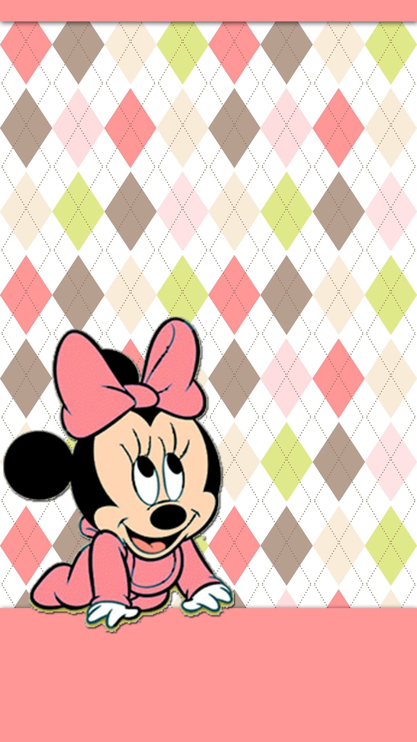 Baby Minnie Mouse Wallpaper 52 Images - Iphone Mickey Mouse Hd - HD Wallpaper 