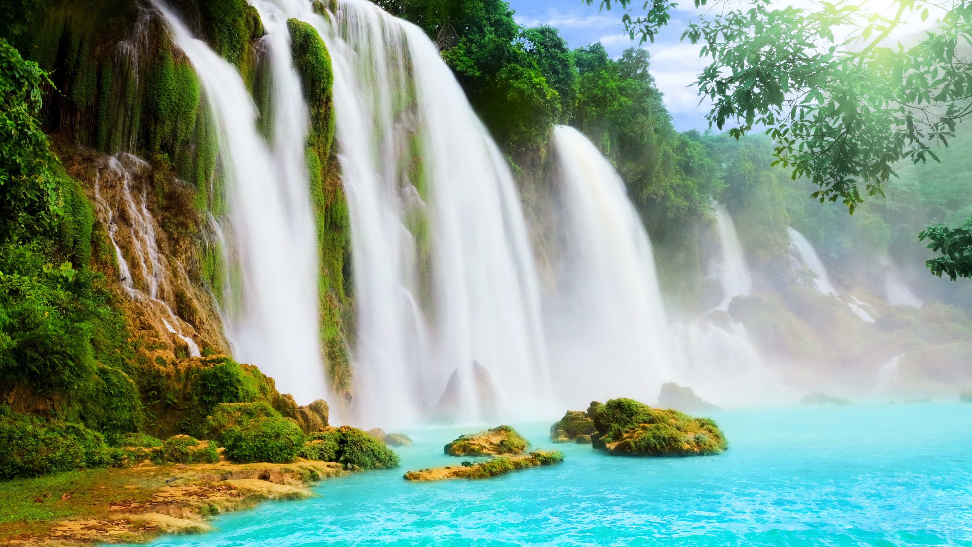 4k Wallpaper Waterfall Live - HD Wallpaper 