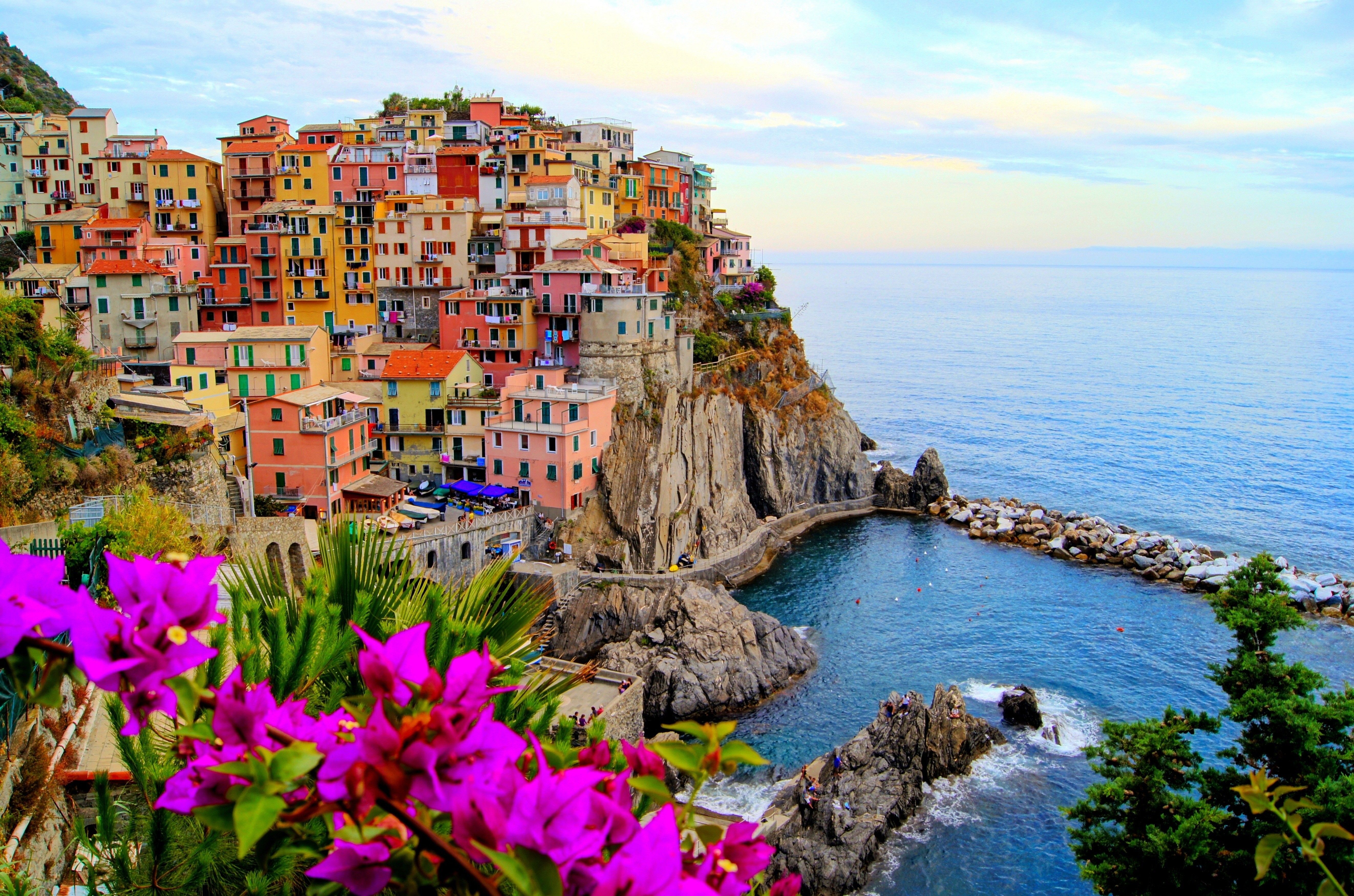 552 Italy Hd Wallpapers - High Resolution Cinque Terre - HD Wallpaper 