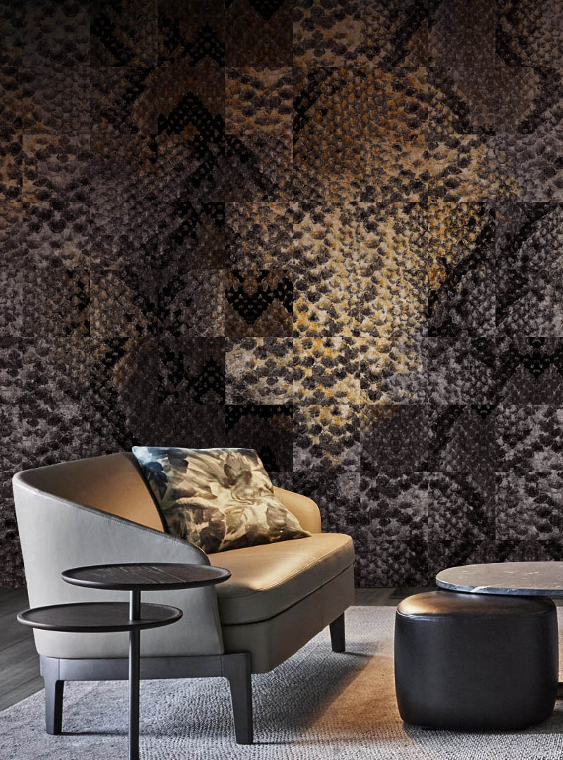 Python Lounge Contemporary Wallpaper - Domino Next Coffee Table - HD Wallpaper 