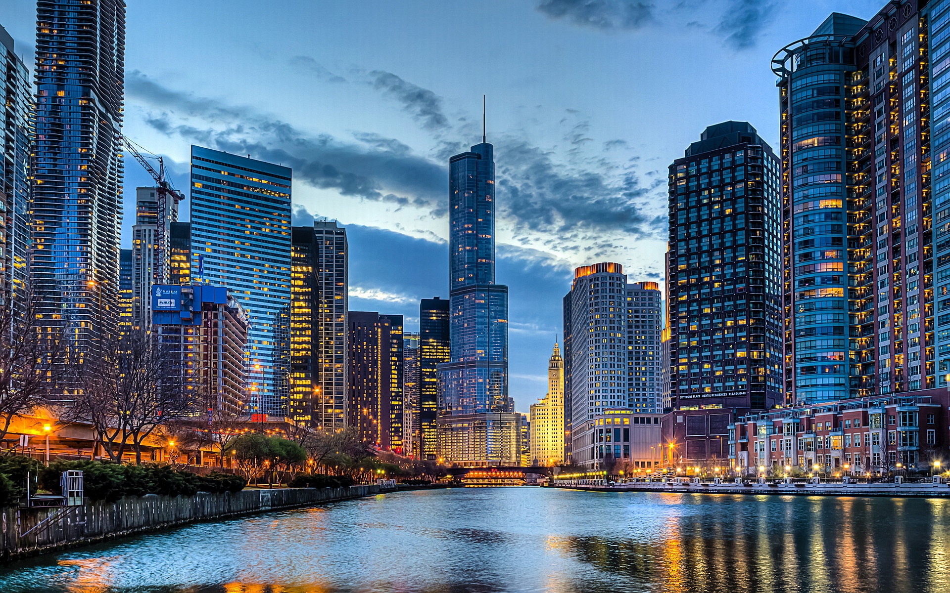 Usa Wallpaper - Chicago Desktop Backgrounds - HD Wallpaper 