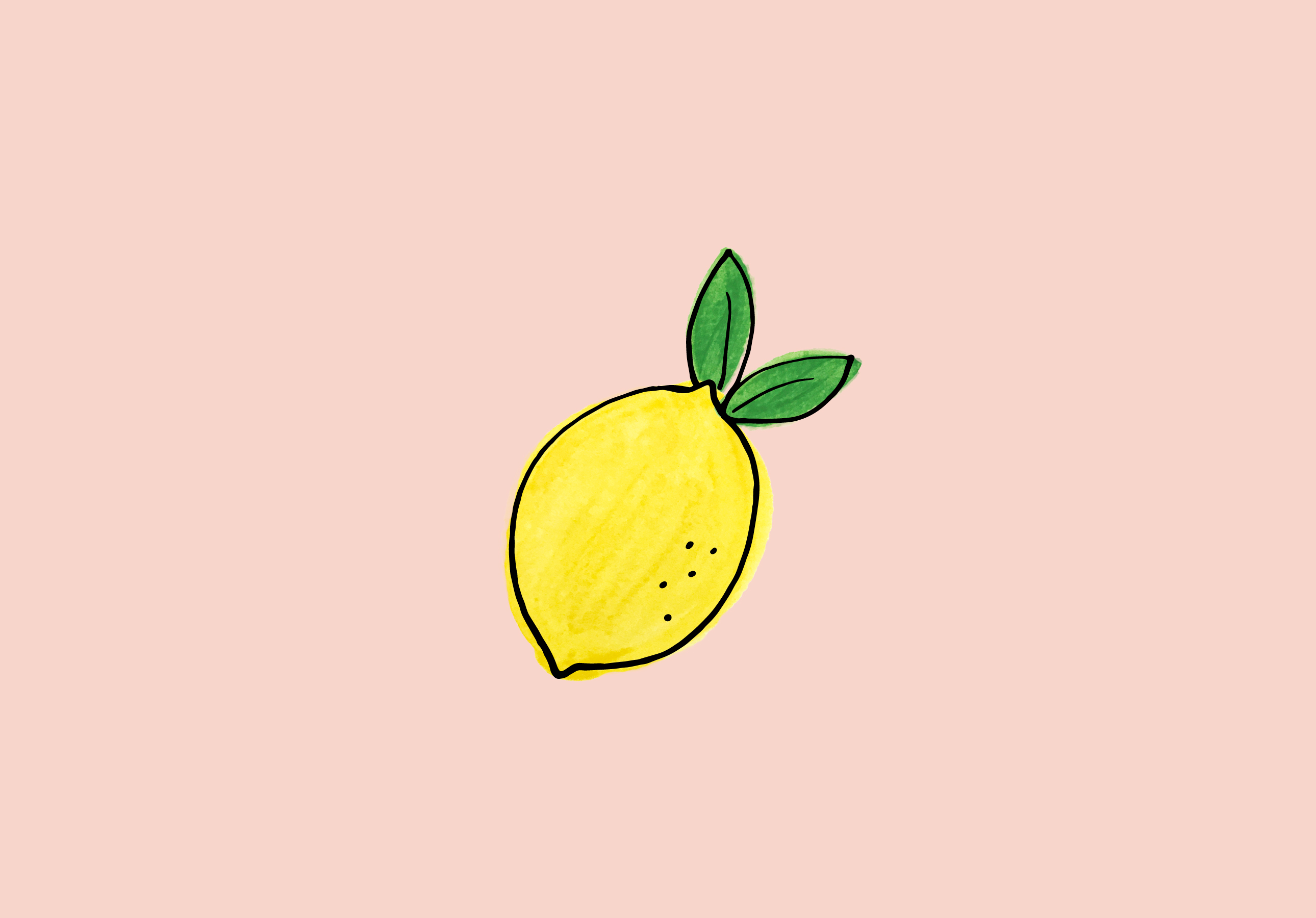 Aesthetic Wallpaper Lemon - HD Wallpaper 