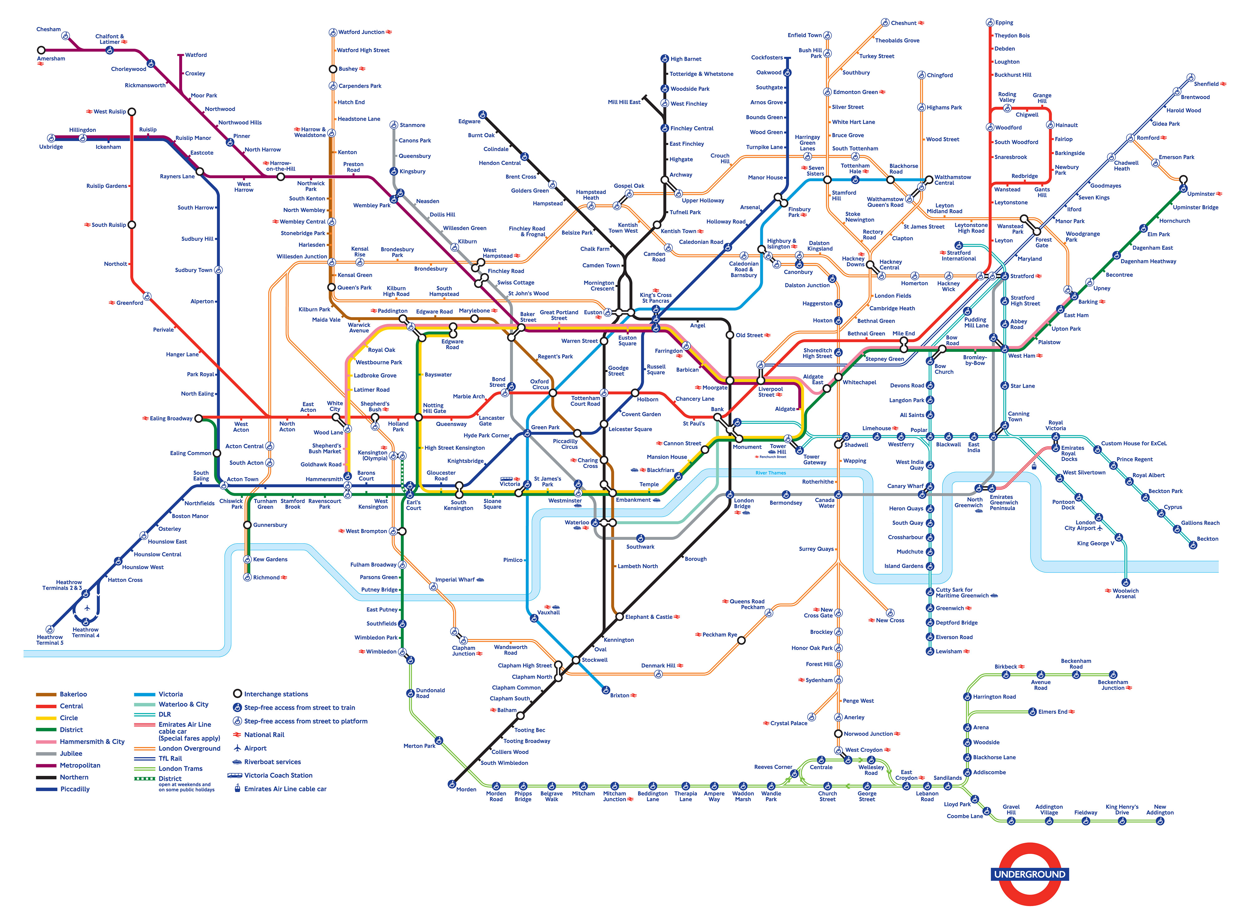 London Underground Map - HD Wallpaper 