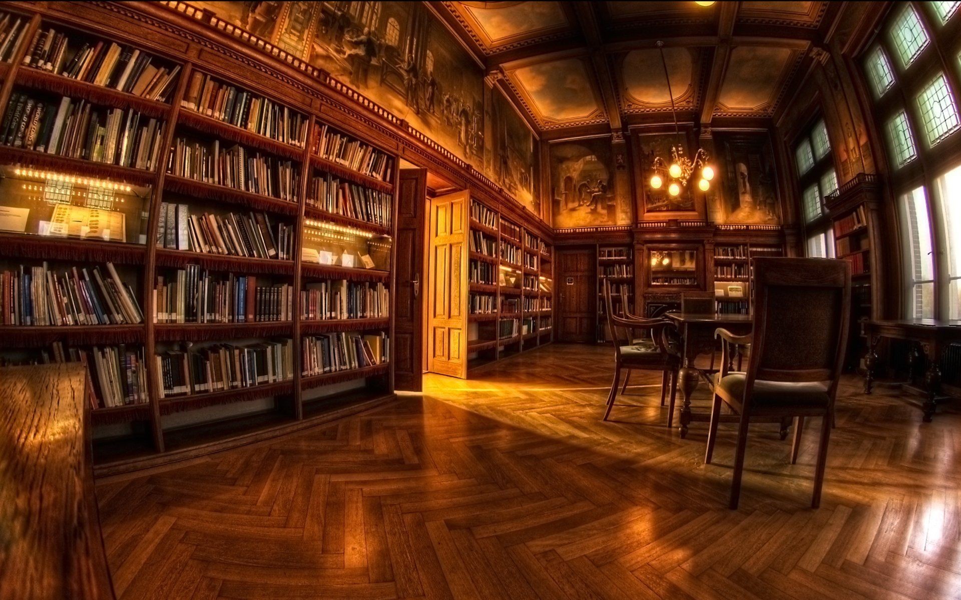Wallpapers For > Fantasy Library Background 
 Data - Library Hd - HD Wallpaper 