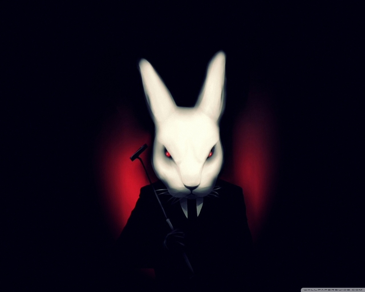 Black Rabbit Wallpaper Hd - HD Wallpaper 