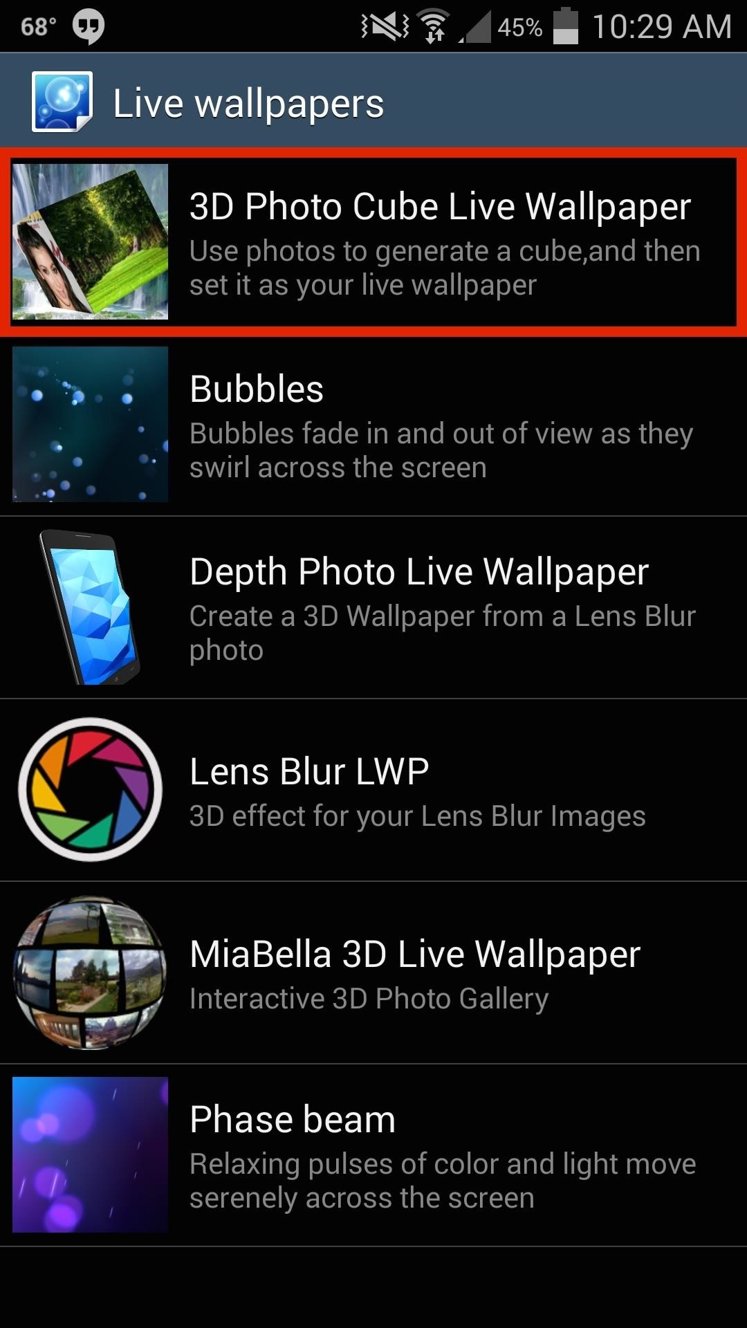 How To Create A Rotating 3d Cube Live Wallpaper On - Settings Wallpaper Live  - 1080x1920 Wallpaper 