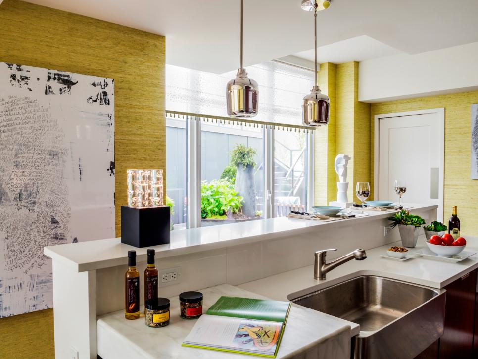 Colorful Kitchens With Quartz Countertops - HD Wallpaper 