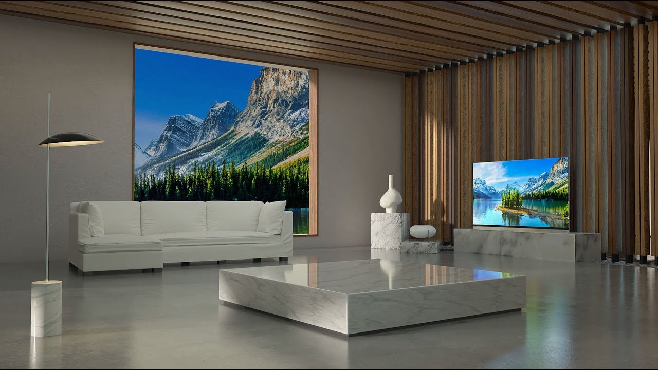 Lg Oled E9 Wallpaper Thin Tv - HD Wallpaper 