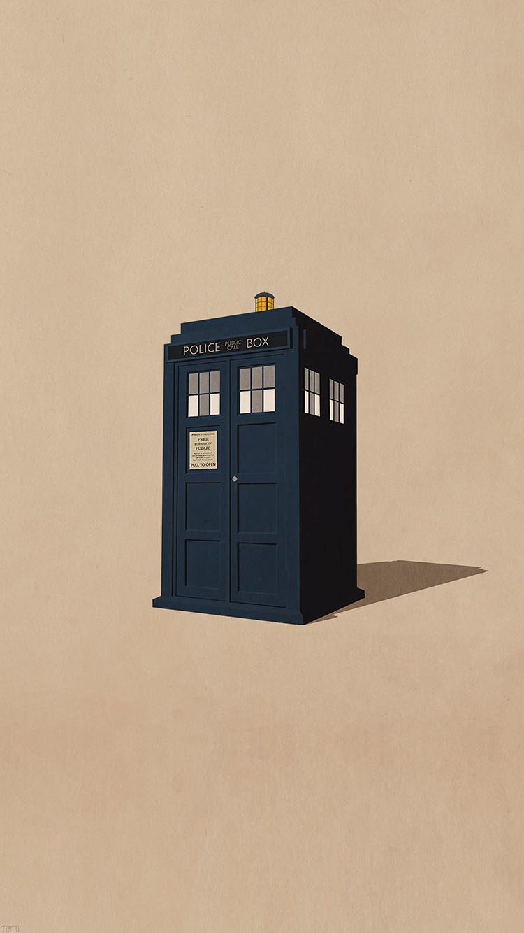 Police Box - 750x1334 Wallpaper - teahub.io