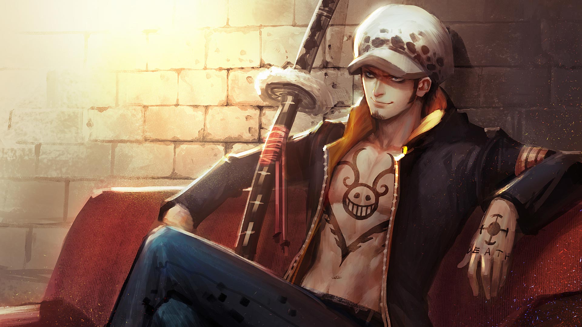 Law Wallpaper One Piece - HD Wallpaper 