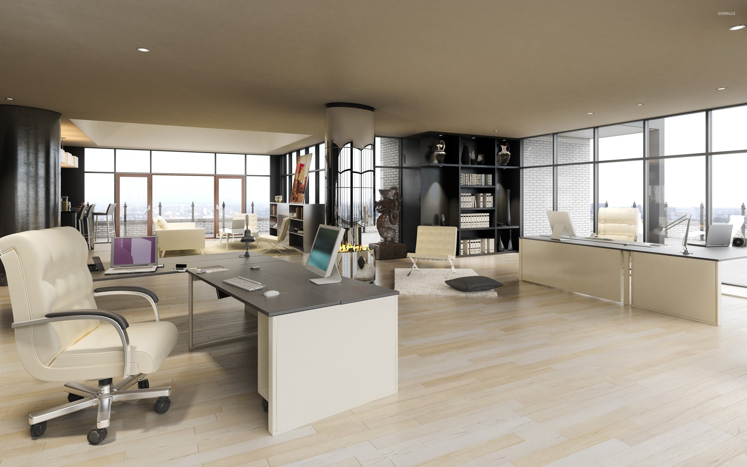 Interior Office Styles - HD Wallpaper 