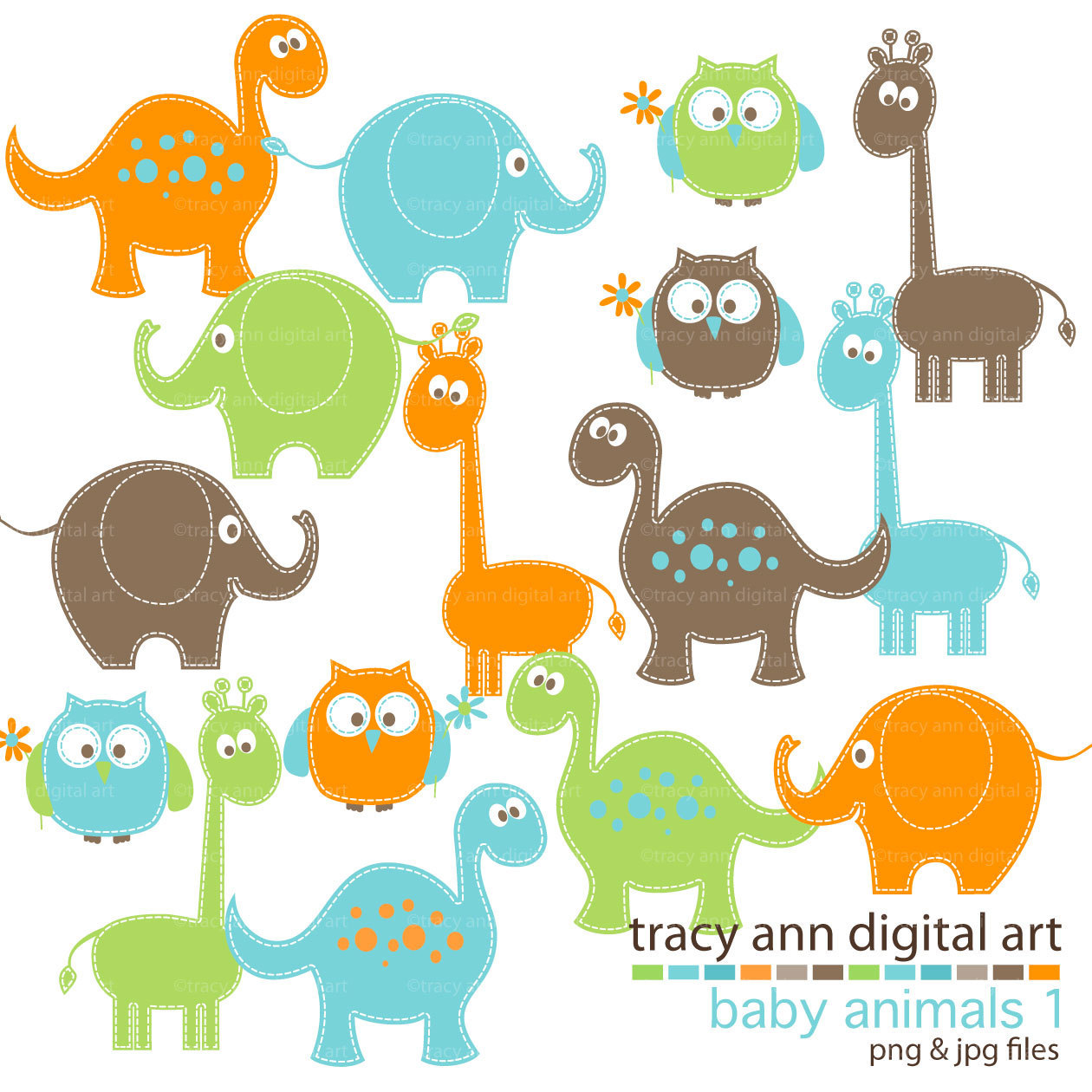 Cutie Clipart Baby Animals - HD Wallpaper 
