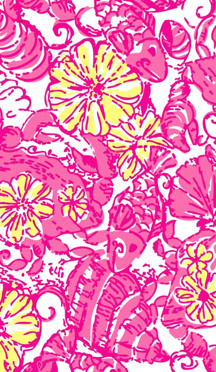 Pink Lilly Pulitzer Background - HD Wallpaper 
