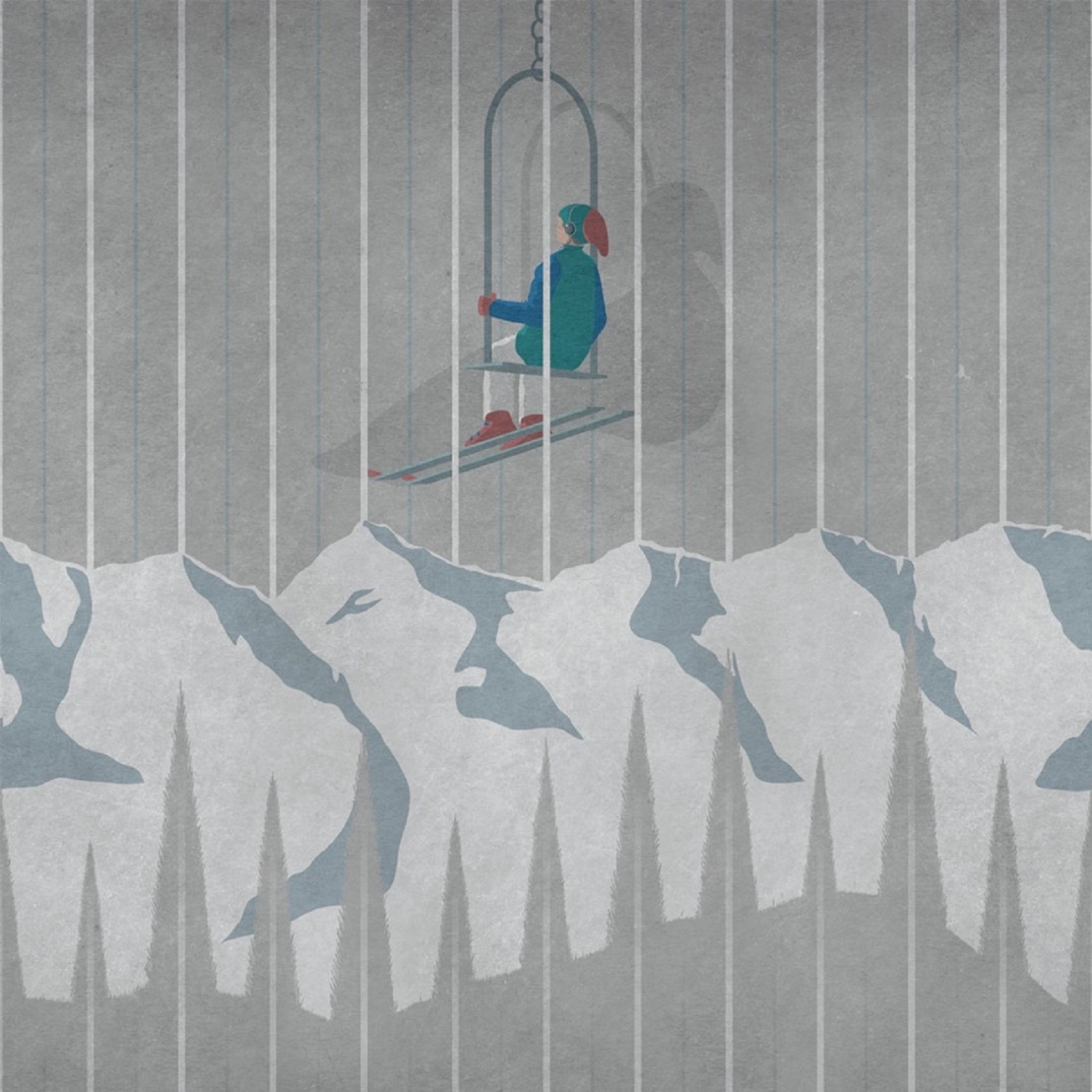 London Art Aspen Wallpaper - Picket Fence - HD Wallpaper 