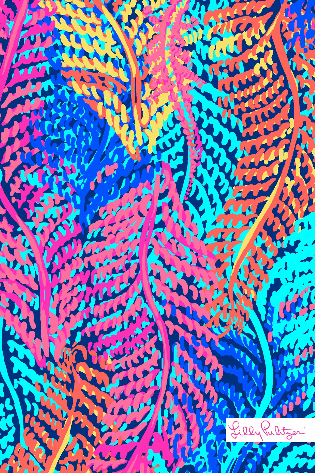 Lilly Pulitzer Electric Feel Iphone Wallpaper Wallpaper - Iphone 7 Lilly Pulitzer - HD Wallpaper 