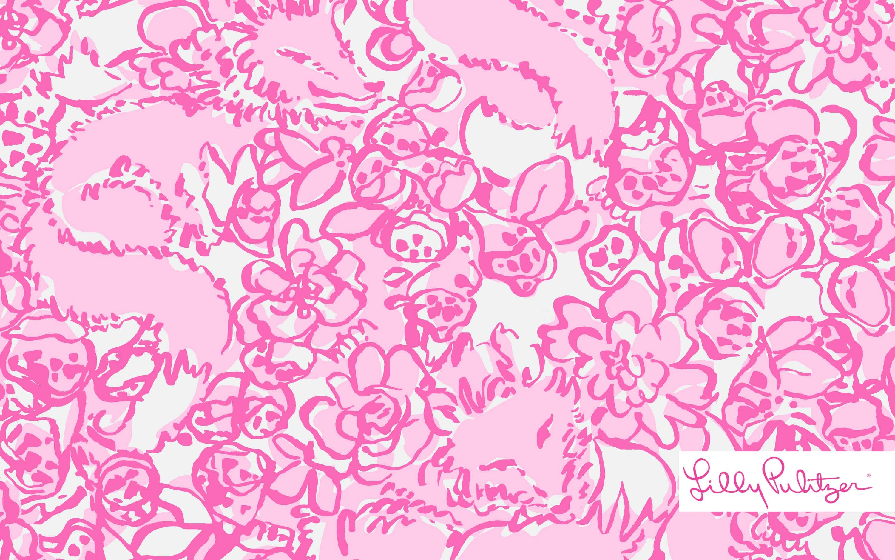 3000x1876, Vineyard Vines Desktop Wallpaper Download - Lilly Pulitzer Wallpaper Pink - HD Wallpaper 
