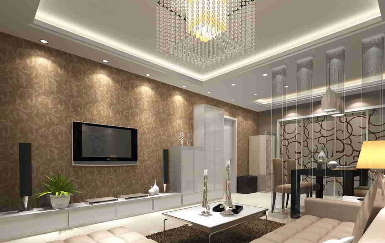 Types Of Wallpaper In Interior Design - Living Room Wallpaper Ideas Uk - HD Wallpaper 