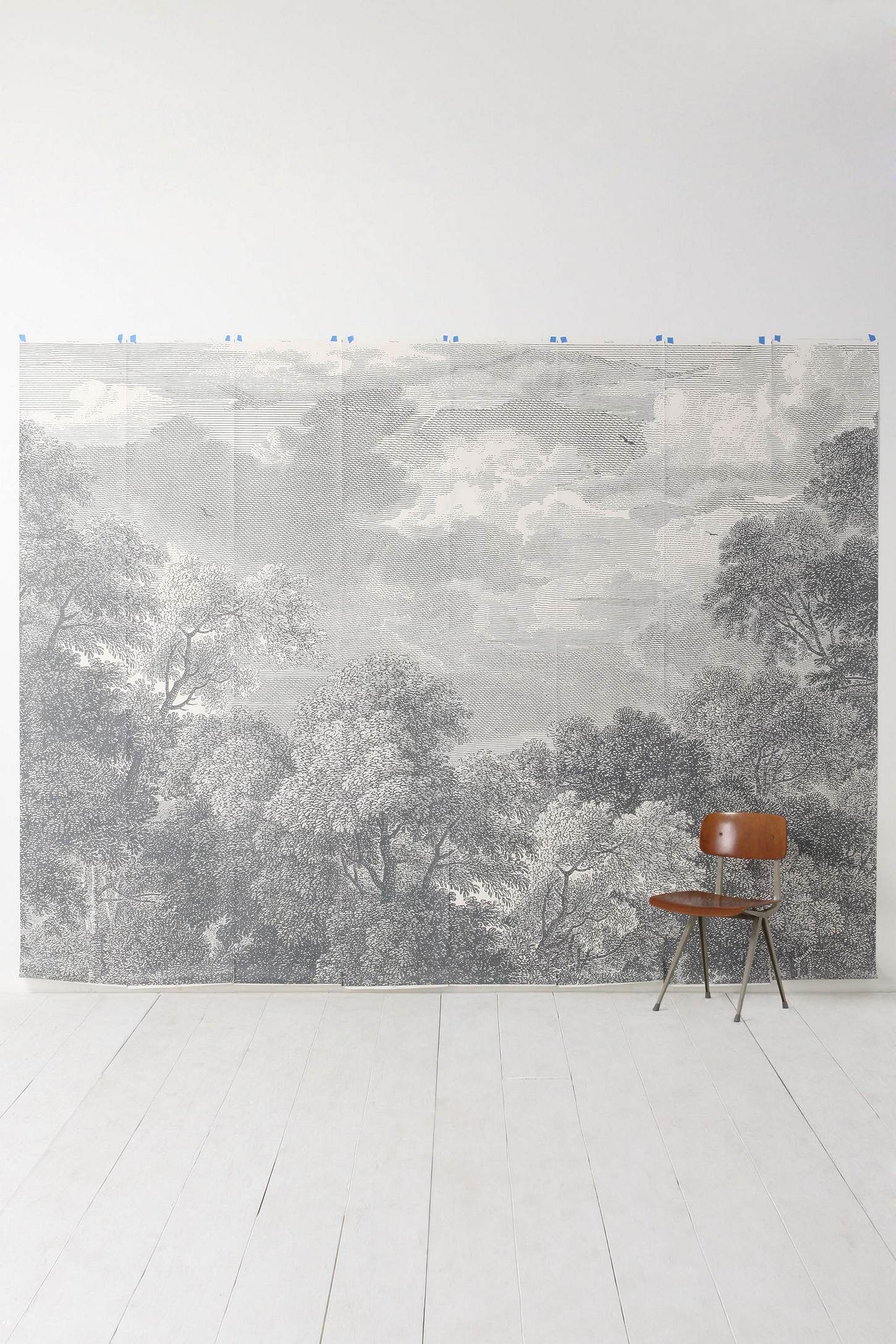 Anthropologie Wallpaper Mural Dream - HD Wallpaper 