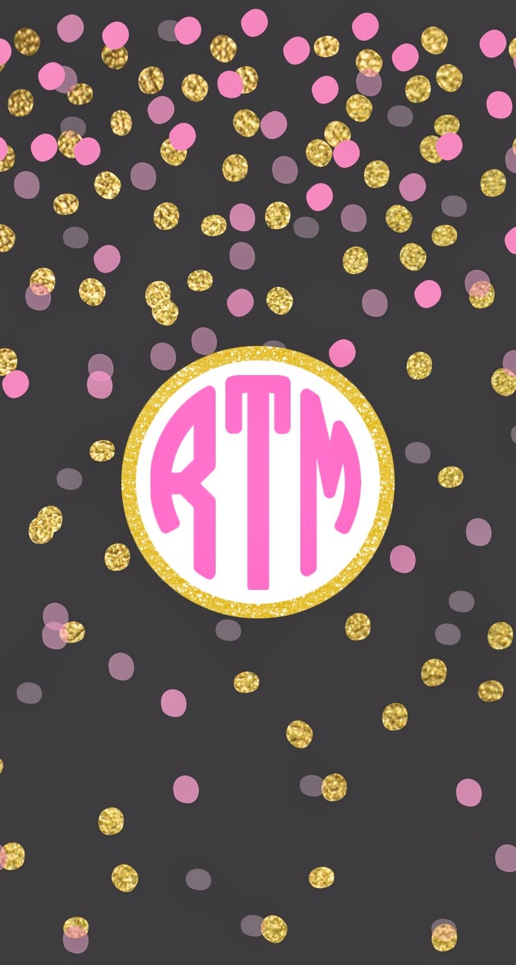 Pink And Gold Polka Dots Background - 744x1392 Wallpaper Pink And Gold Polka Dots Background - 744x1392 Wallpaper