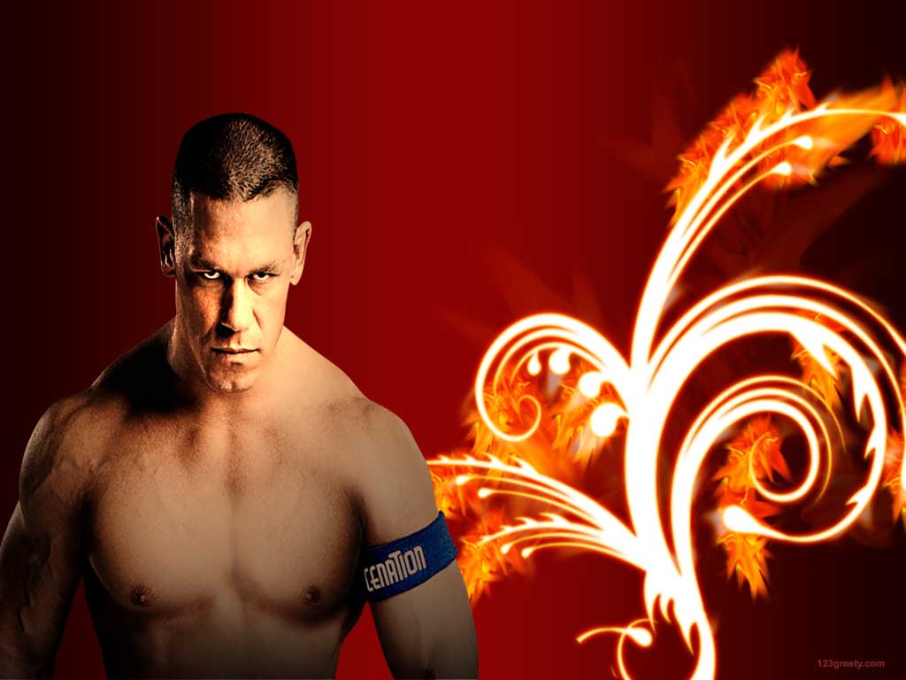 John Cena Dan Rey Mysterio - HD Wallpaper 