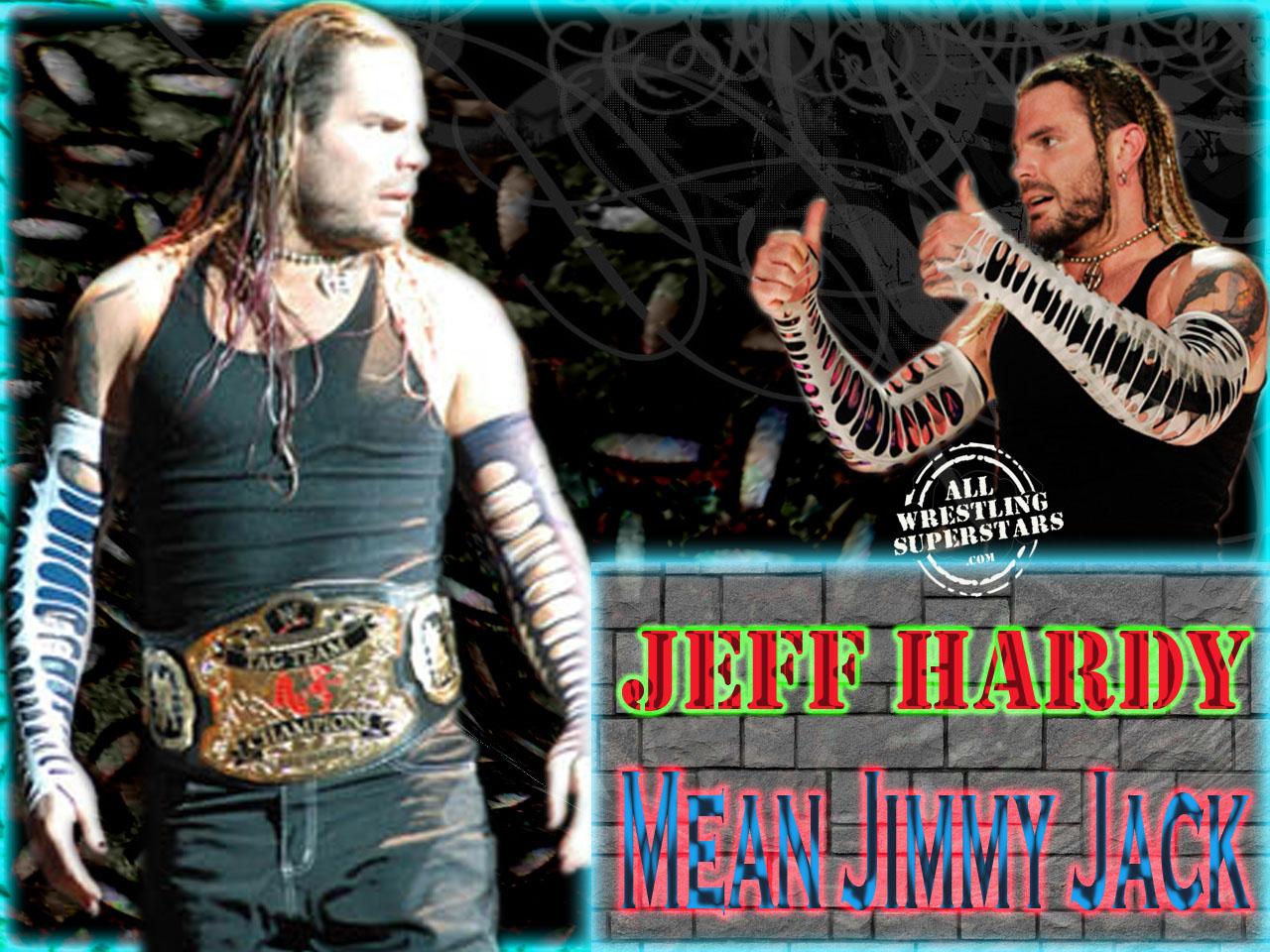 Wwe Jeff Hardy - HD Wallpaper 