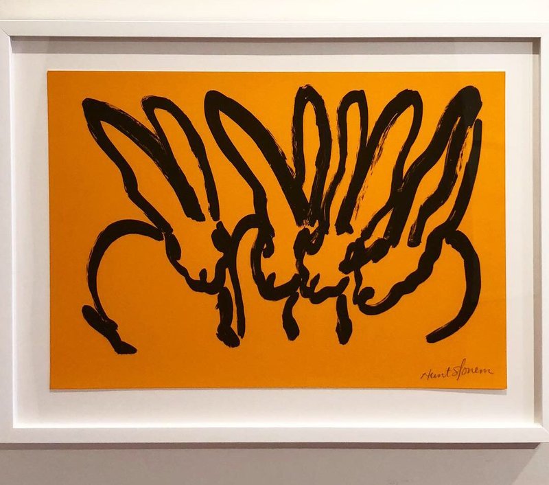 Hunt Slonem, Bunny - Hunt Slonem Art For Sale - HD Wallpaper 