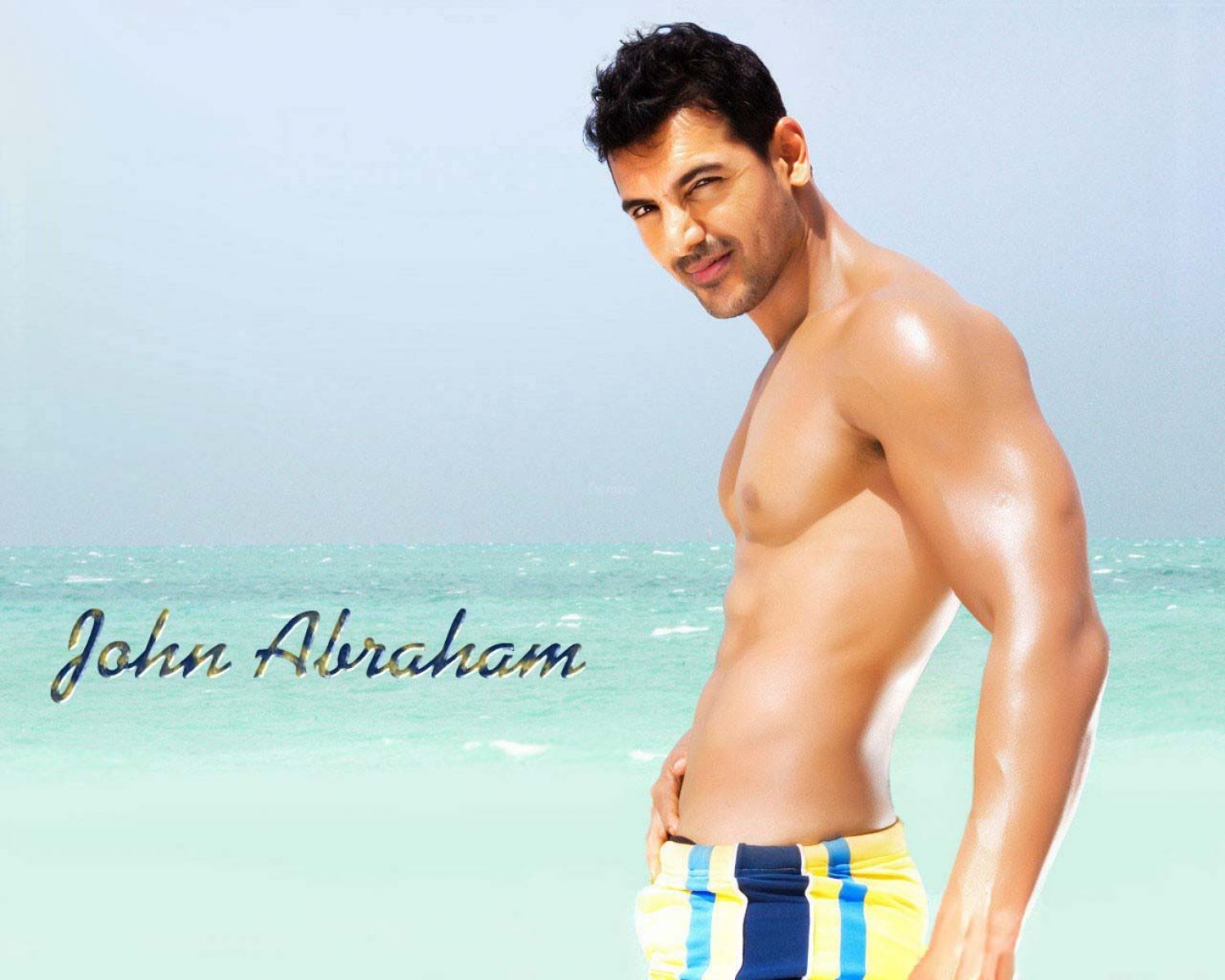John Abraham 4 Wallpaper - John Abraham In Dostana - HD Wallpaper 