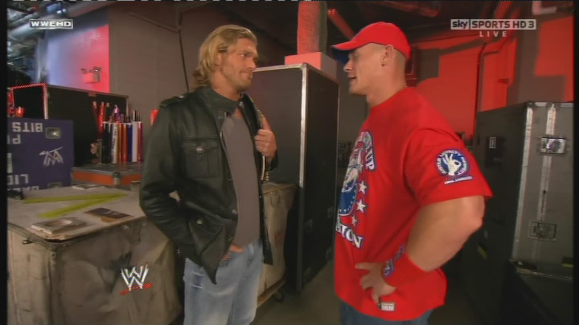 John Cena & Edge - Edge Wwe - HD Wallpaper 