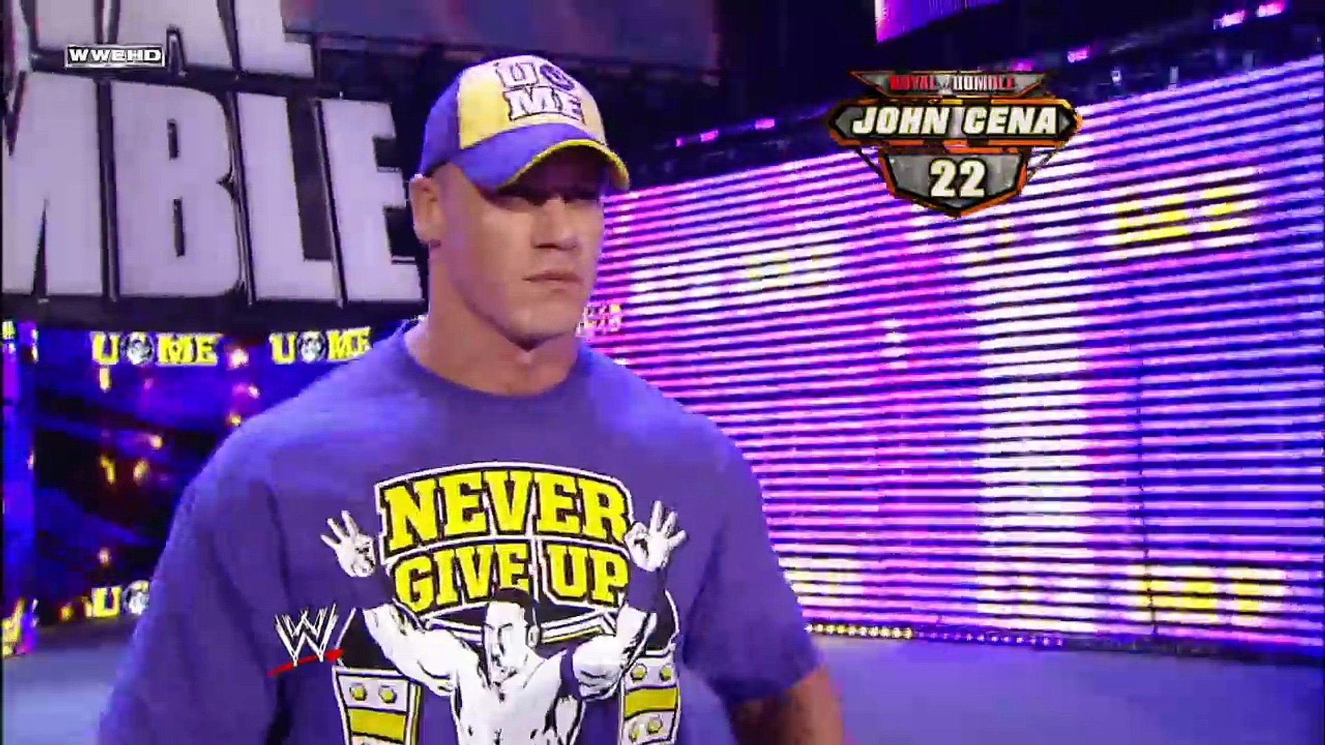 Wwe Royal Rumble 2011 John Cena - HD Wallpaper 