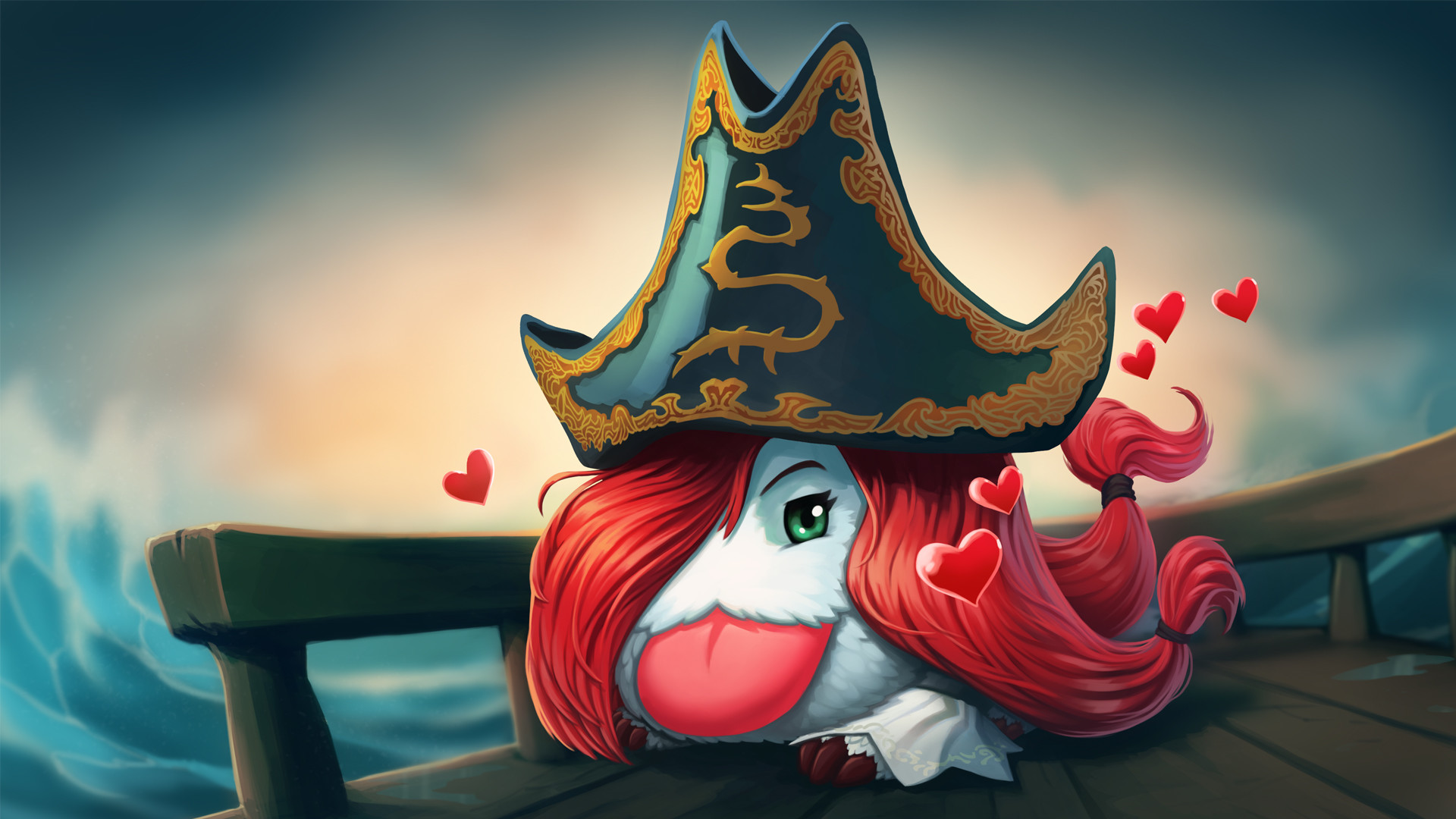 Miss Fortune Poro - Lol Miss Fortune Poro - HD Wallpaper 