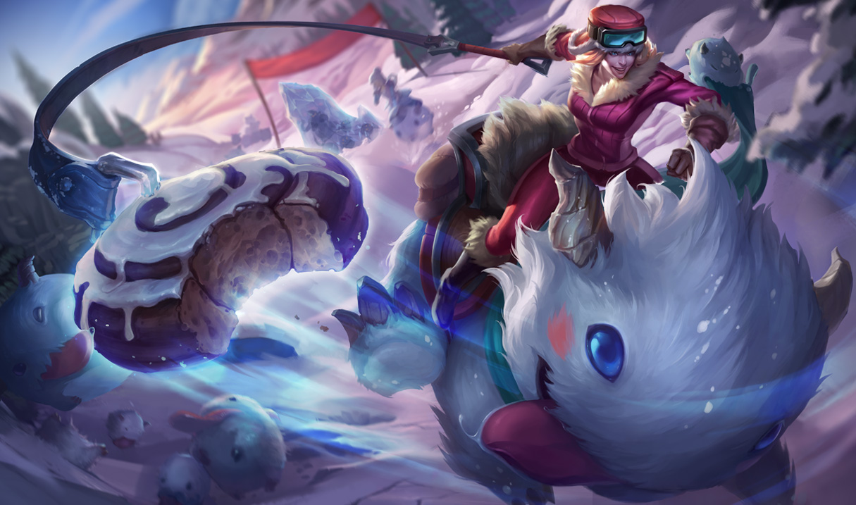 Poro Rider Sejuani Skin - Sejuani Poro Rider - HD Wallpaper 