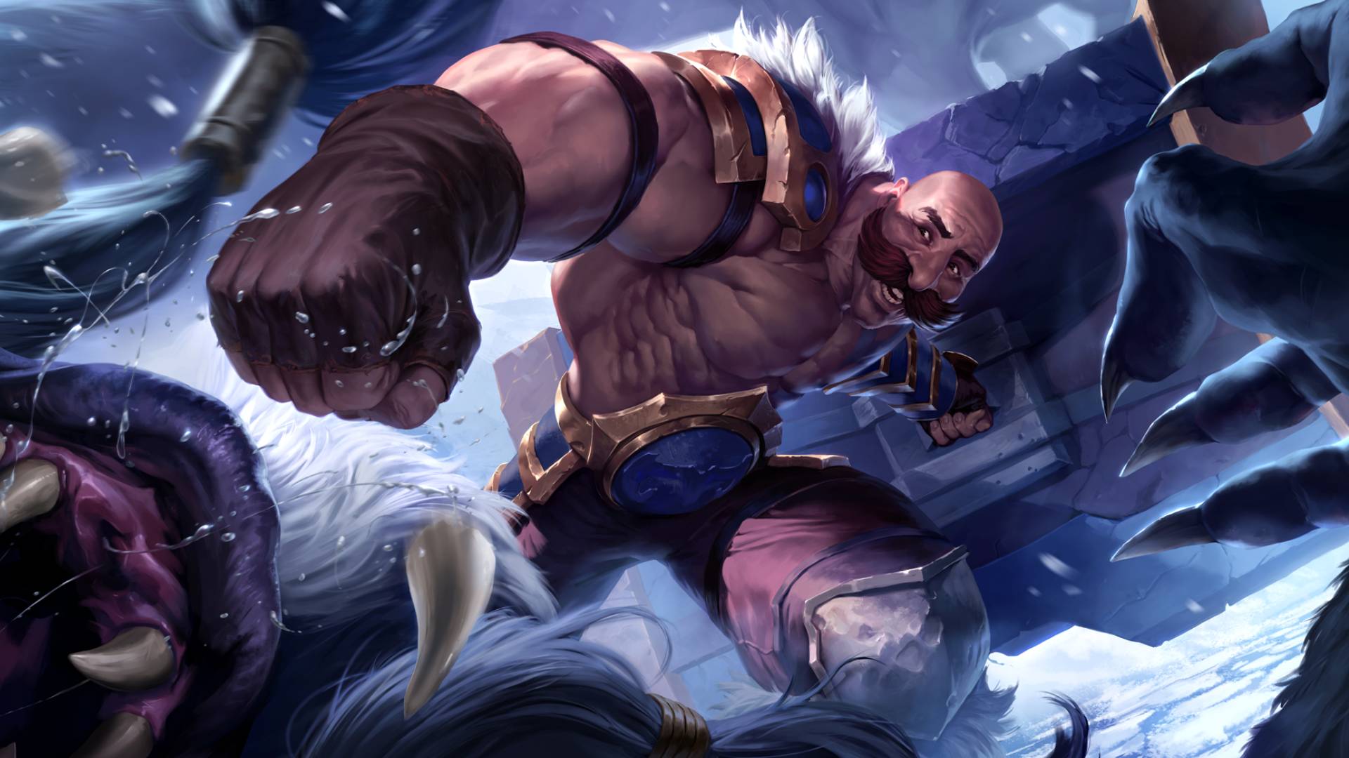 Braum Legends Of Runeterra - HD Wallpaper 